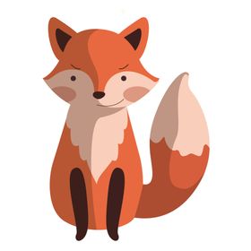 卡通狐狸手绘