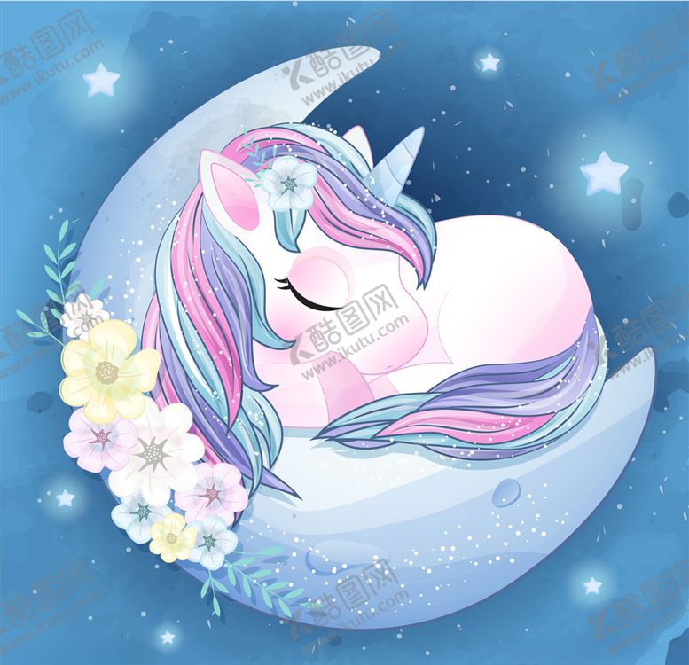 编号：29467309250117587360【酷图网】源文件下载-卡通独角兽