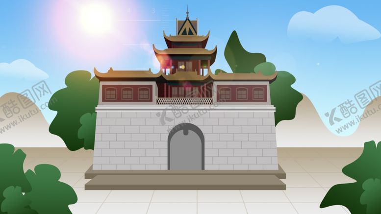 编号：17716606181730117357【酷图网】源文件下载-古建