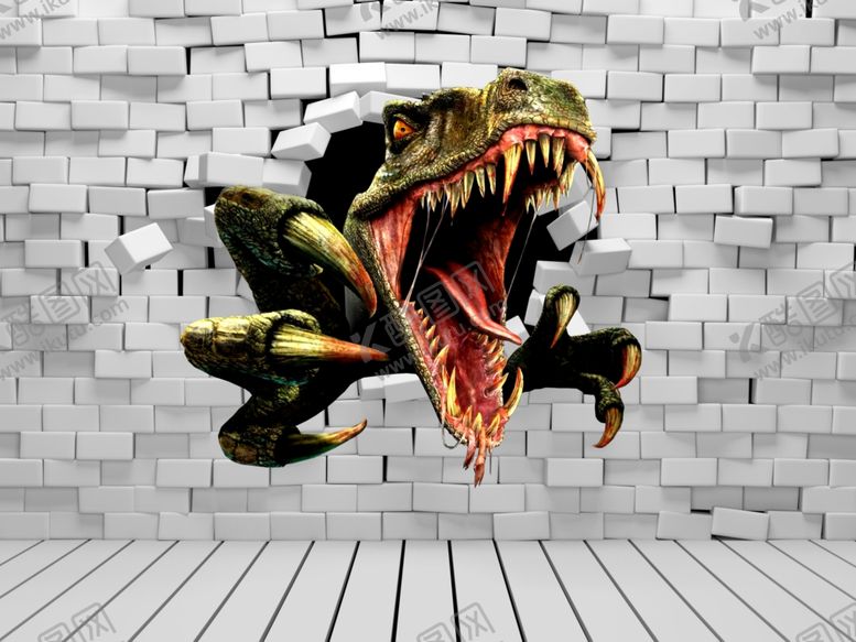 编号：67538609202155071007【酷图网】源文件下载-3D霸王龙