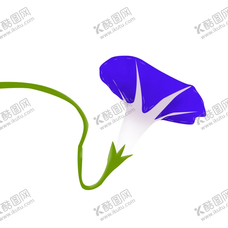 编号：99772504200722258293【酷图网】源文件下载-卡通牵牛花