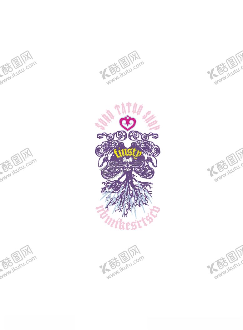 编号：74642107032147218670【酷图网】源文件下载-灵异图腾