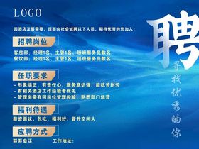 企业招聘海报