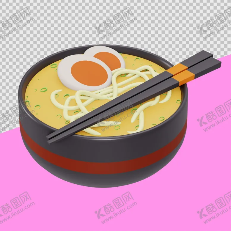 编号：60826012081452304548【酷图网】源文件下载-3d拉面