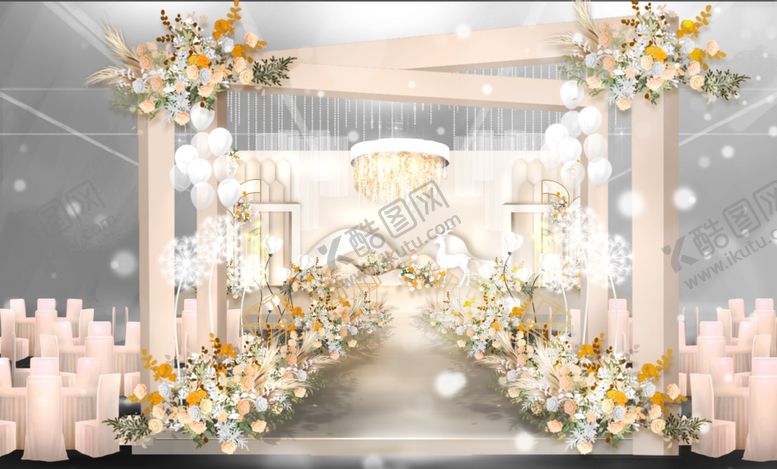 编号：96643709282118213712【酷图网】源文件下载-婚礼效果图