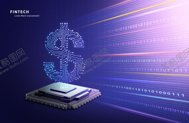 编号：76625409112328499481【酷图网】源文件下载-商务金融科技人物元素