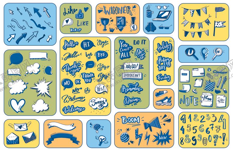 编号：19487712182156307320【酷图网】源文件下载-卡通几何图案