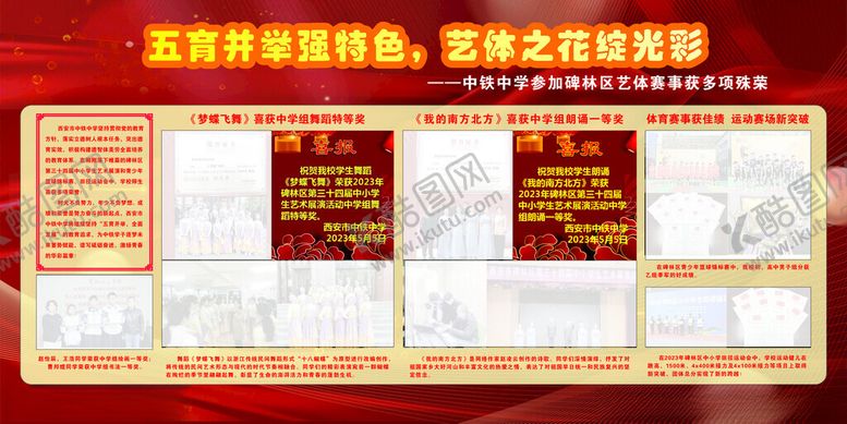 编号：47167412101940165335【酷图网】源文件下载-校园展板