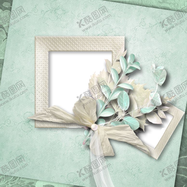 编号：84311210070003467005【酷图网】源文件下载-欧式浅绿色背景图案