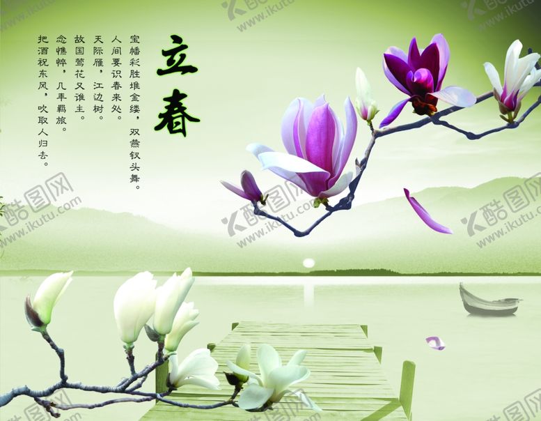 编号：24821804090905472957【酷图网】源文件下载-玉兰花