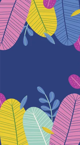 植物海报pspsd分层公司艺术