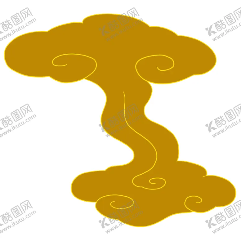编号：69605906150003341420【酷图网】源文件下载-金色祥云