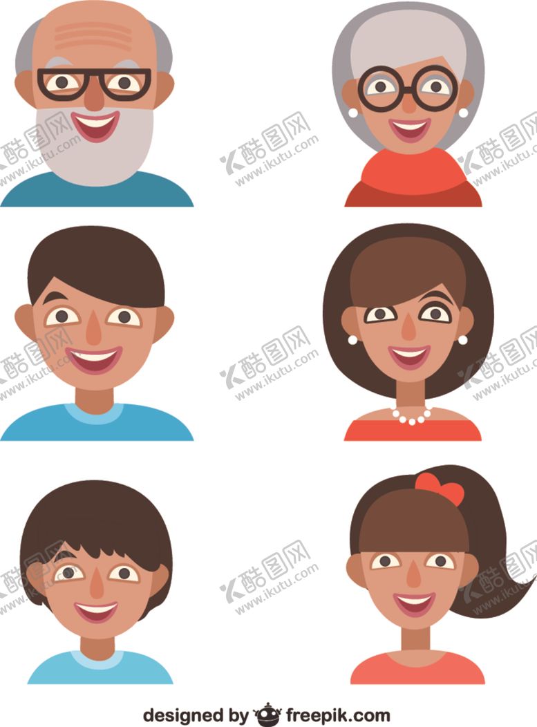 编号：38857109202333047209【酷图网】源文件下载-家庭成员