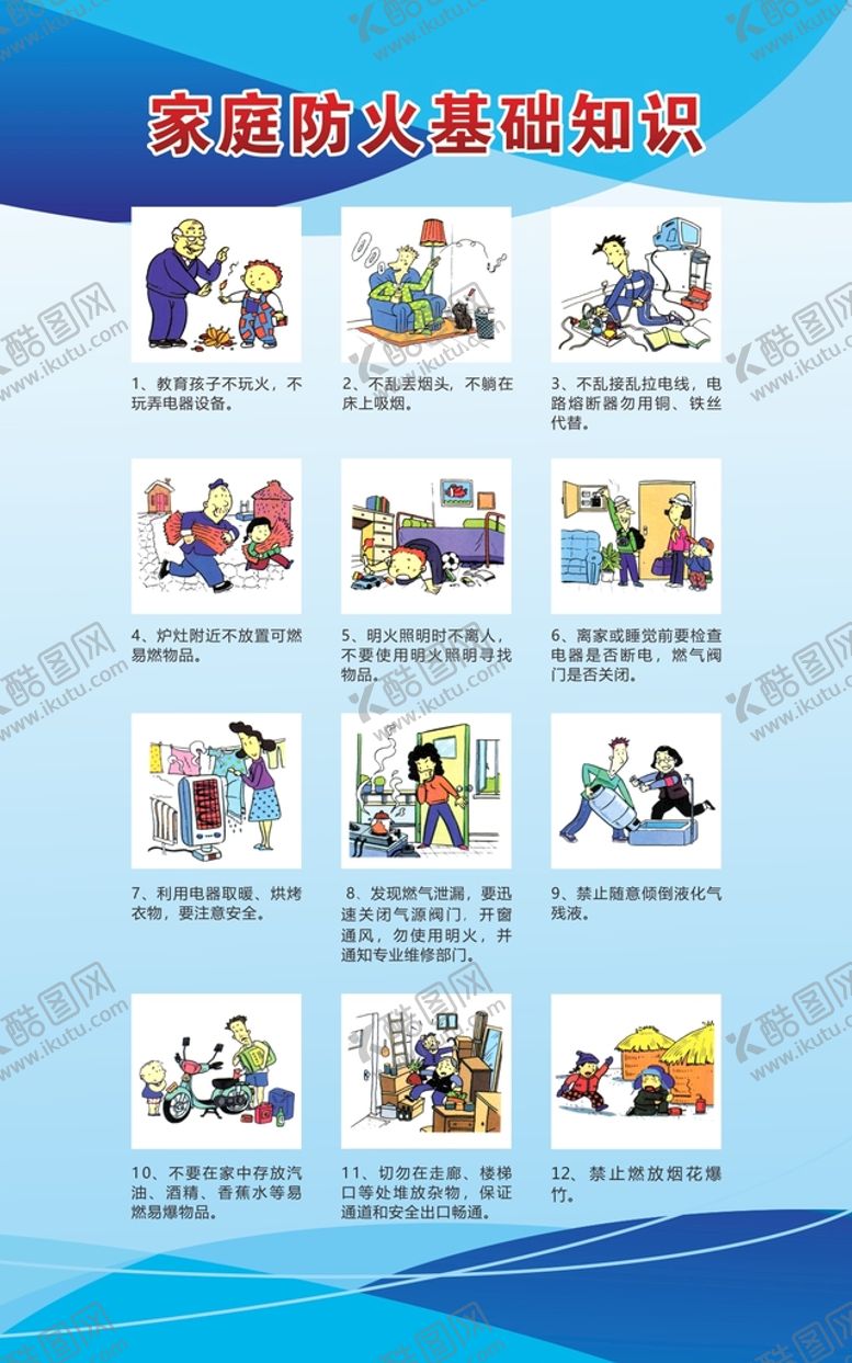 编号：82137101162349508359【酷图网】源文件下载-家庭防火基础知识