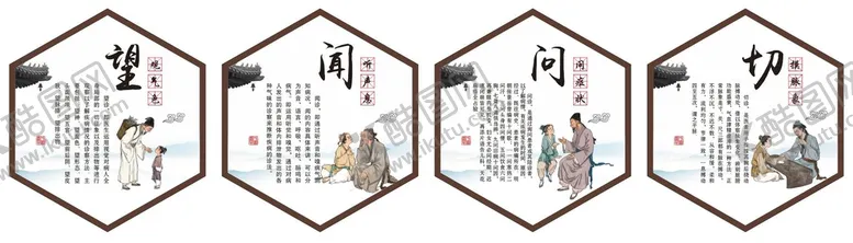 编号：43930510301414413112【酷图网】源文件下载-望闻问切