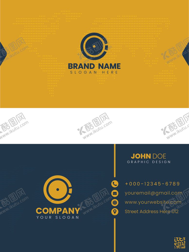 编号：35974009212044118946【酷图网】源文件下载-矢量名片模板