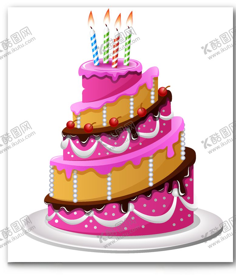 编号：83923609110347284029【酷图网】源文件下载-矢量生日元素