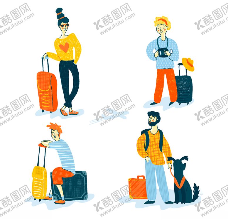编号：89977009150234087612【酷图网】源文件下载-旅客游客