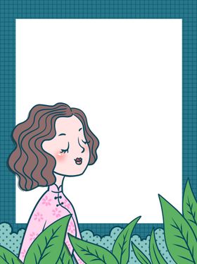 插画素材背景壁纸图橘子