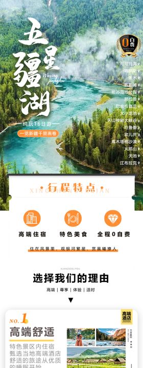 新疆旅游16日游详情页