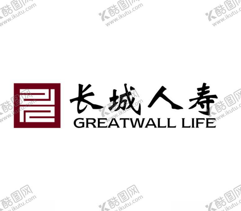 编号：57682107060118281290【酷图网】源文件下载-长城人寿保险logo