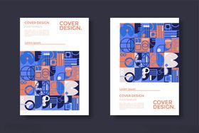 几何图案创意封面