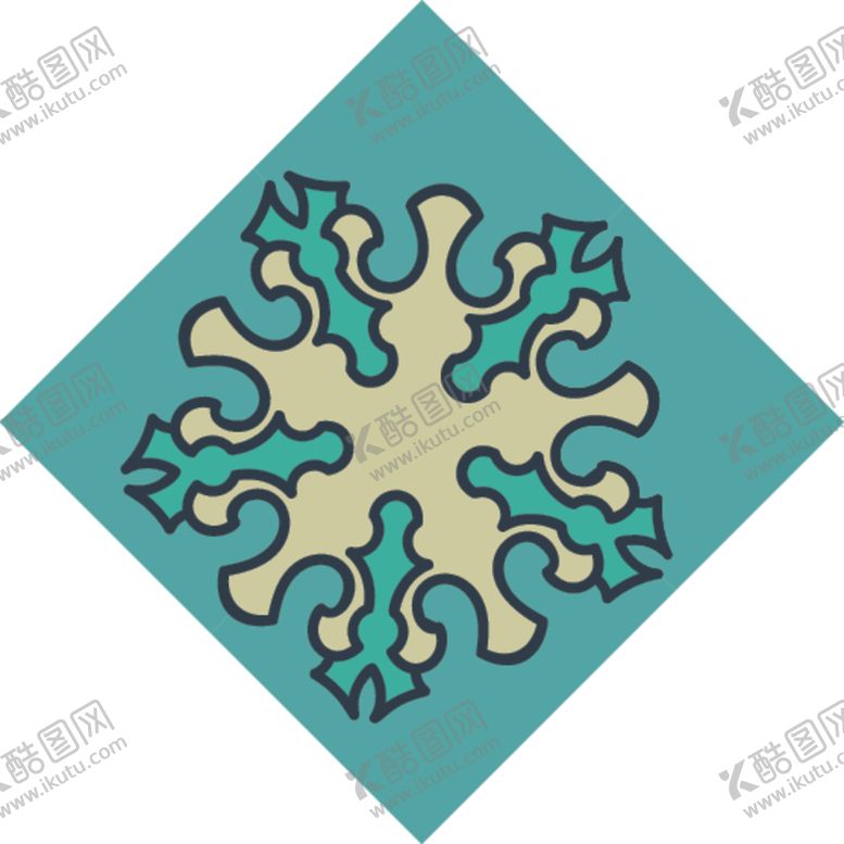 编号：61296305160636586861【酷图网】源文件下载-古典少数民族花纹底纹矢量