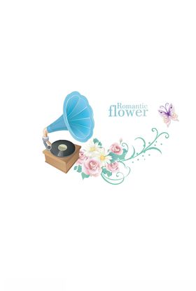 鲜花印花