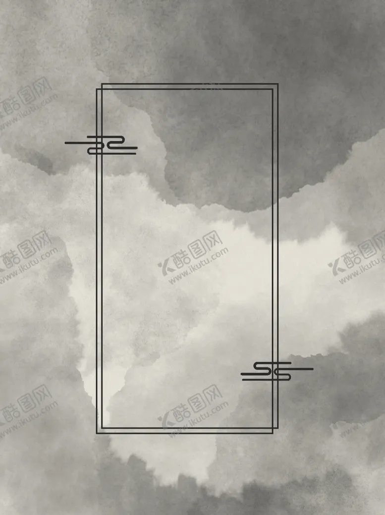 编号：10374710300048513085【酷图网】源文件下载-水墨素材毛笔画素材墨迹素材