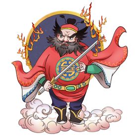 国潮人物手绘