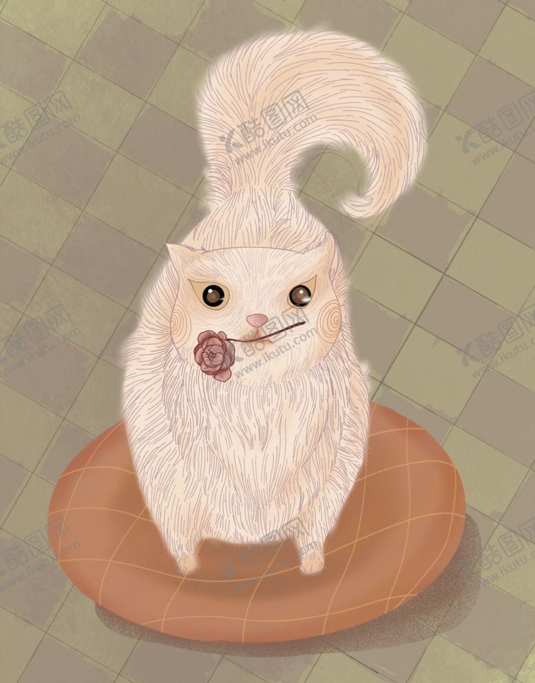 编号：60854110091735132272【酷图网】源文件下载-手绘猫