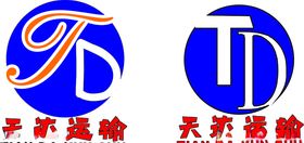 天达运输标志logo