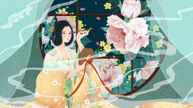 古风人物美女插画
