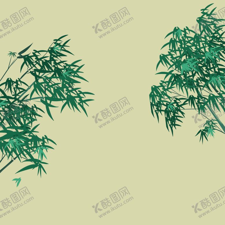 编号：89264010050522119048【酷图网】源文件下载-国潮竹子边框