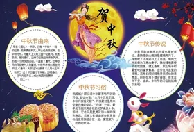 中秋节手抄报