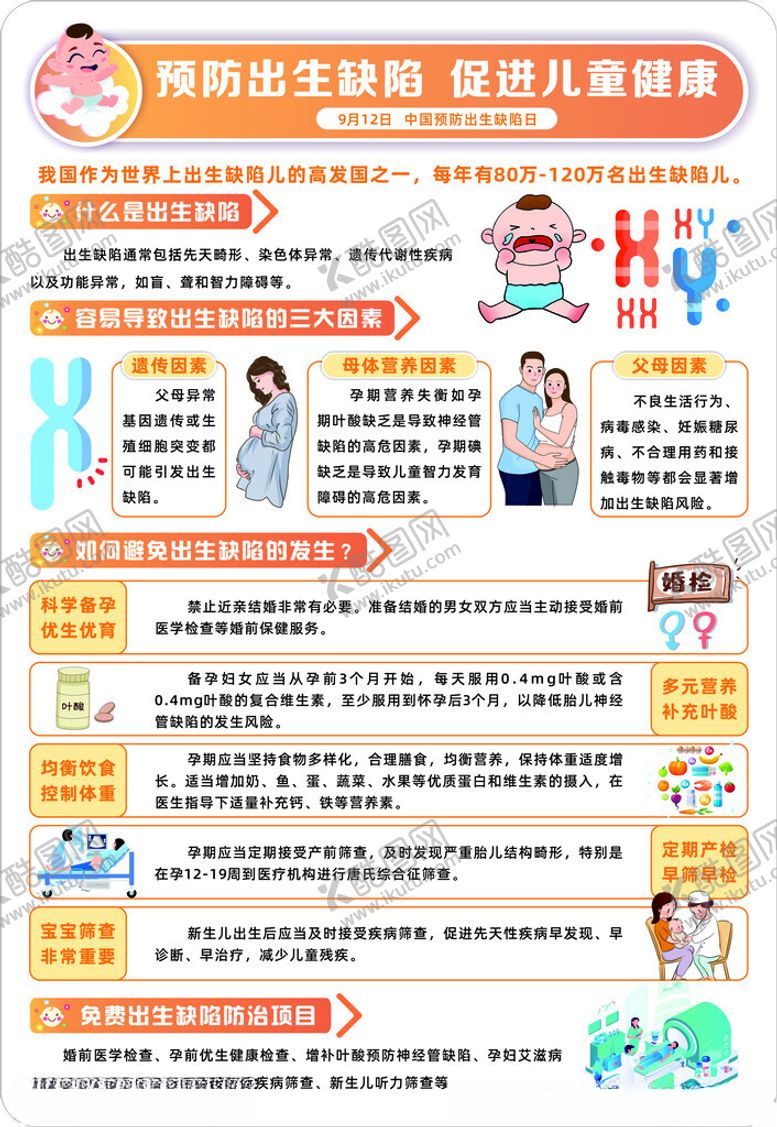 编号：34073410030438035876【酷图网】源文件下载-预防出生缺陷