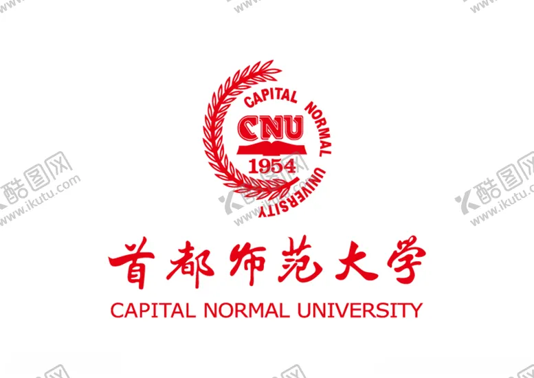 编号：97446103150609241773【酷图网】源文件下载-首都师范大学校徽LOGO