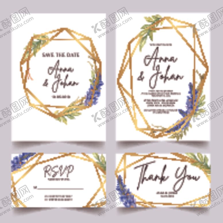 编号：98292910051238399823【酷图网】源文件下载-花卉邀请卡