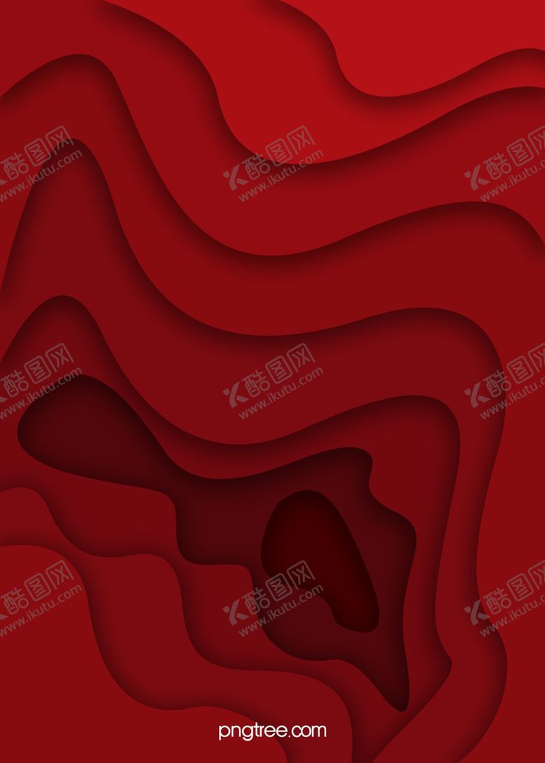 编号：56207806271435584467【酷图网】源文件下载-流线红色金粉剪纸渐变背景