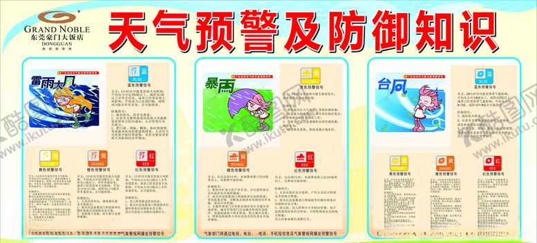 编号：82011305190240194053【酷图网】源文件下载-天气预警及防御知识