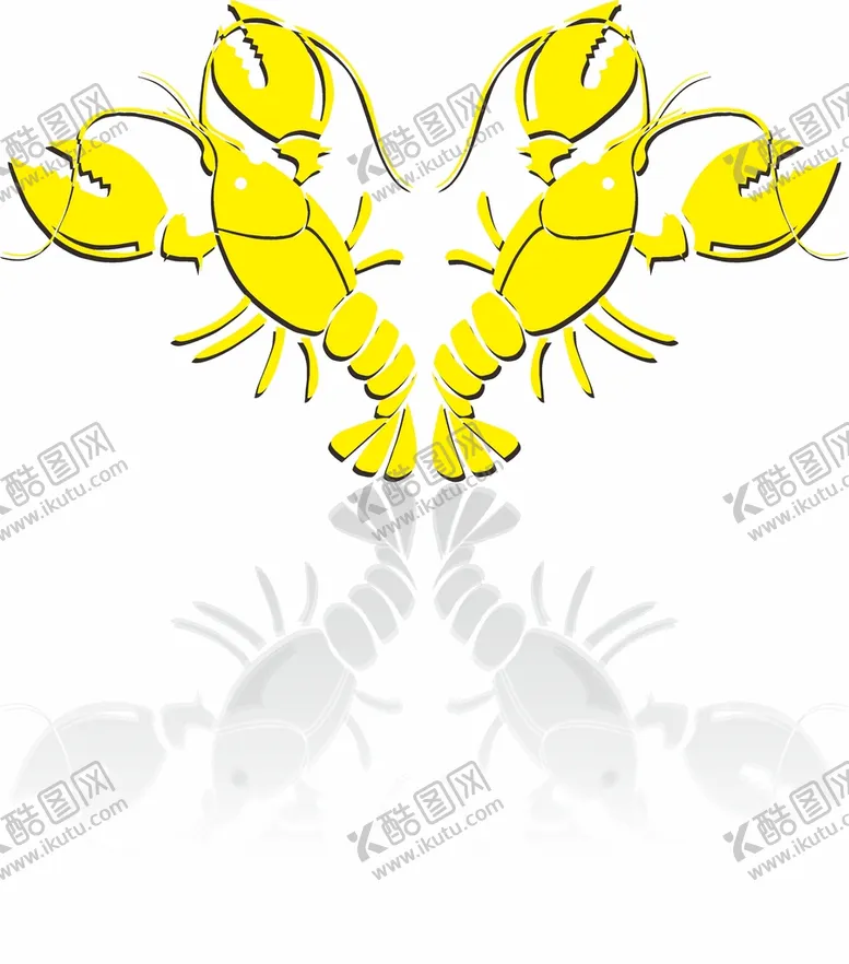 编号：37815910181929394329【酷图网】源文件下载-小龙虾 矢量图