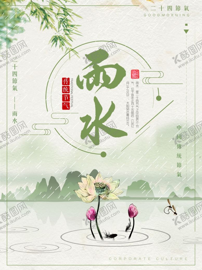 编号：53601411012128132550【酷图网】源文件下载-雨水背景