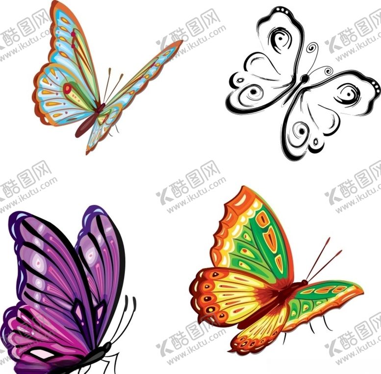 编号：31944609300111192938【酷图网】源文件下载-蝴蝶