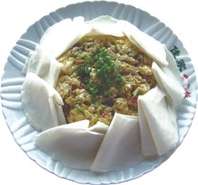 腊八豆炒牛肚