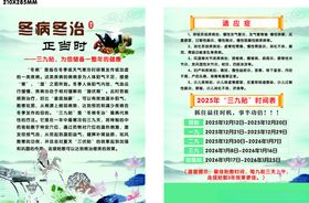 冬病冬治单页