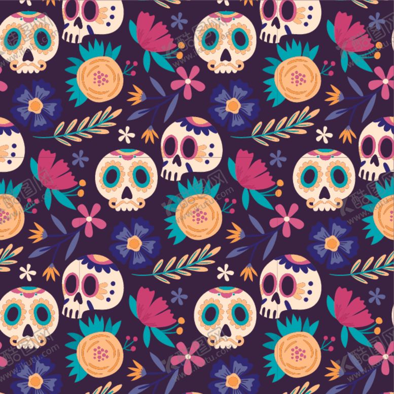 编号：63161509201038063920【酷图网】源文件下载-底纹拼花