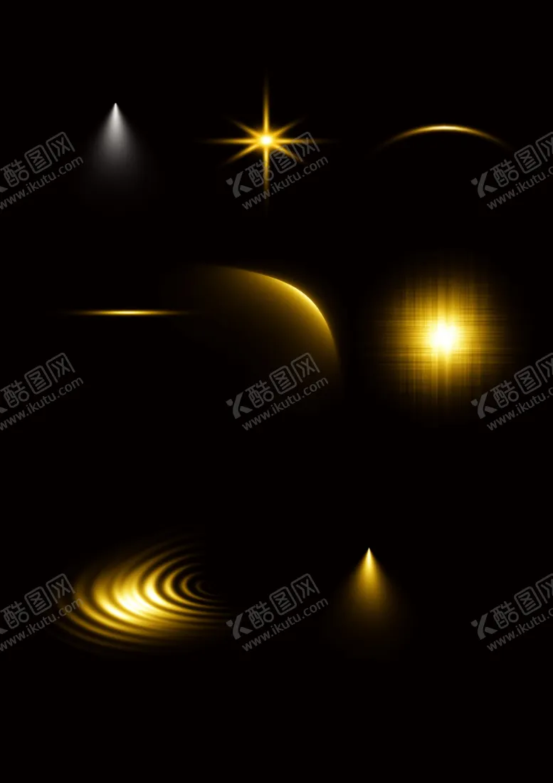 编号：35505802231729484864【酷图网】源文件下载-灯光特效ps