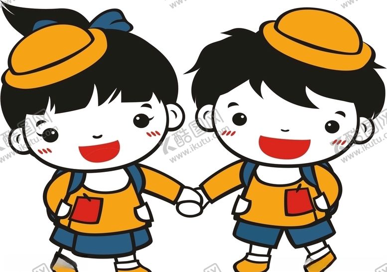 编号：84899809222306526117【酷图网】源文件下载-幼儿园卡通小朋友
