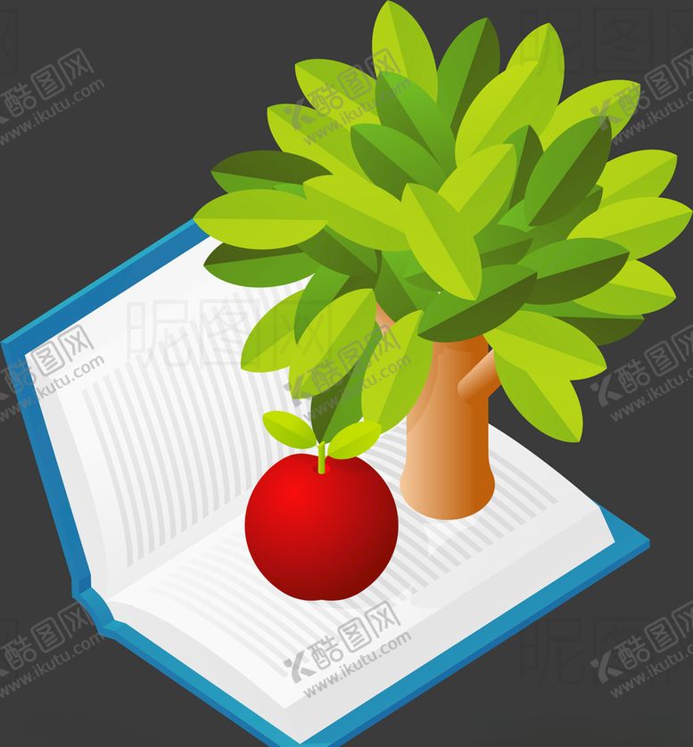 编号：19822209290757295360【酷图网】源文件下载-书本大树