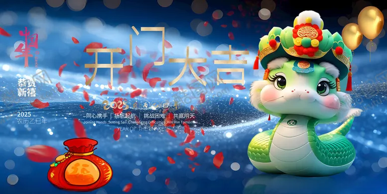编号：60092203010007068453【酷图网】源文件下载-2025开门红